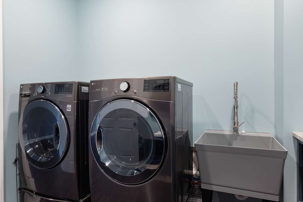 Upstairs laundry