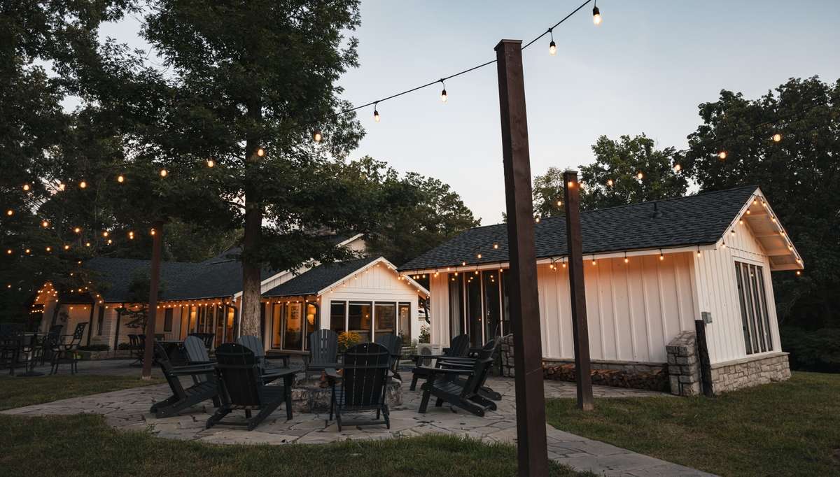 Dusk view of 5530 Pinewood