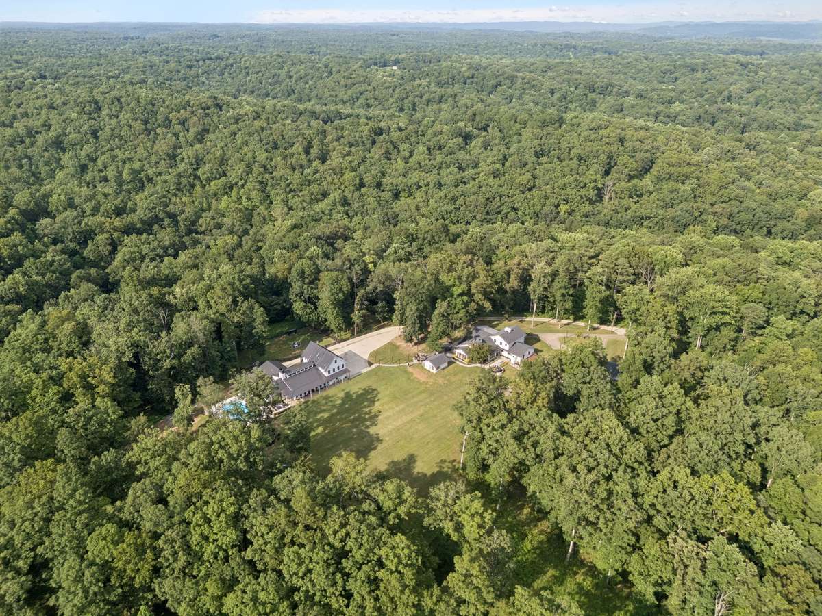 Another view of the 10 acre family compound.