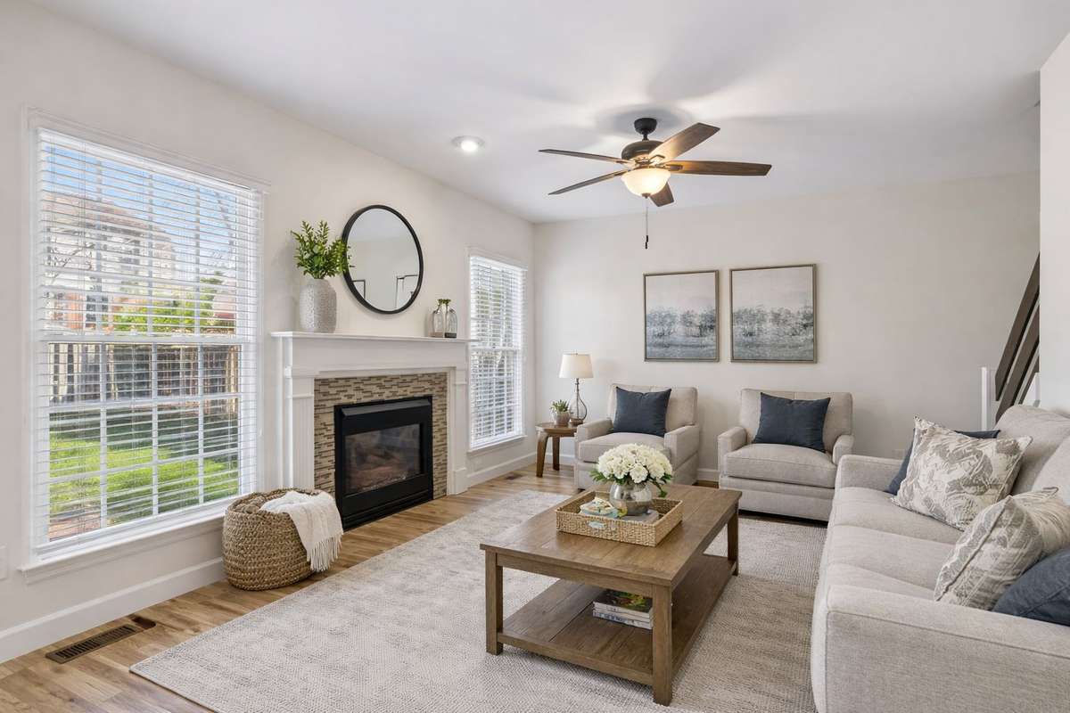 Staged Family Room