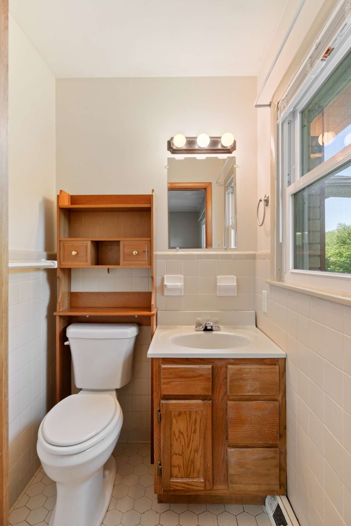 This is the half bath in the Master Bedroom Area