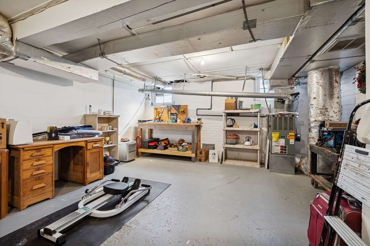 Basement offers expansion space for whatever you choose