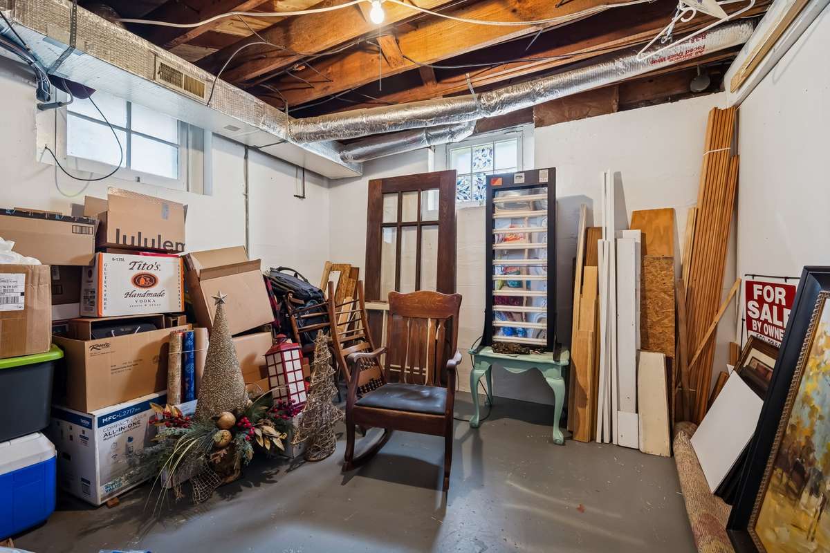 Basement offers expansion space for whatever you choose