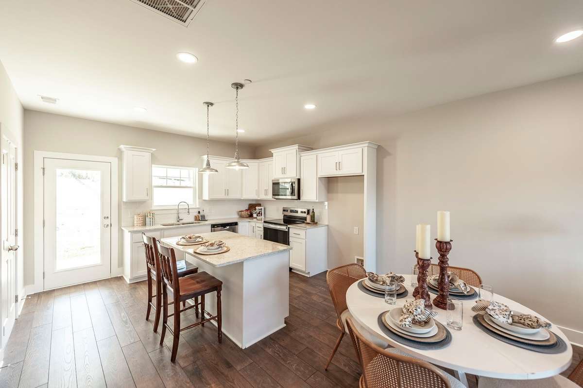There is a lot of flexibility in how you could use these spaces.