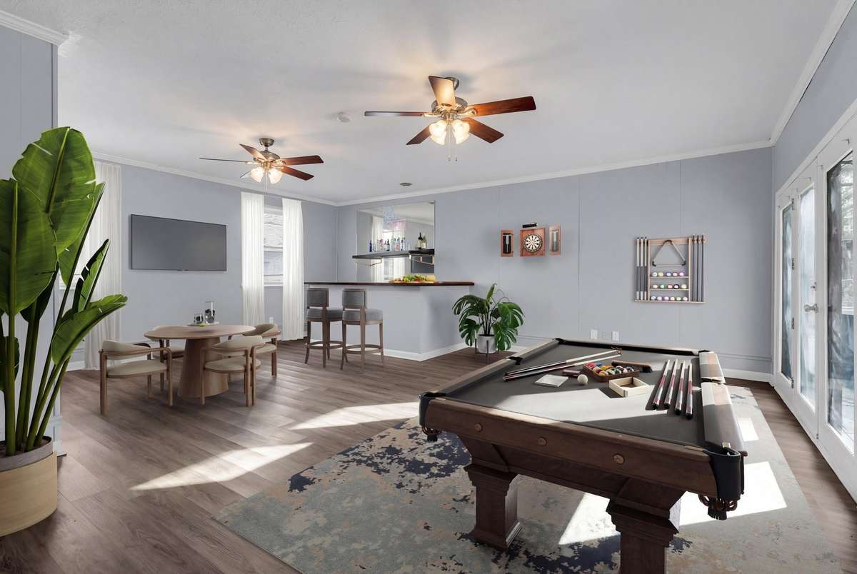 Virtually staged bonus room