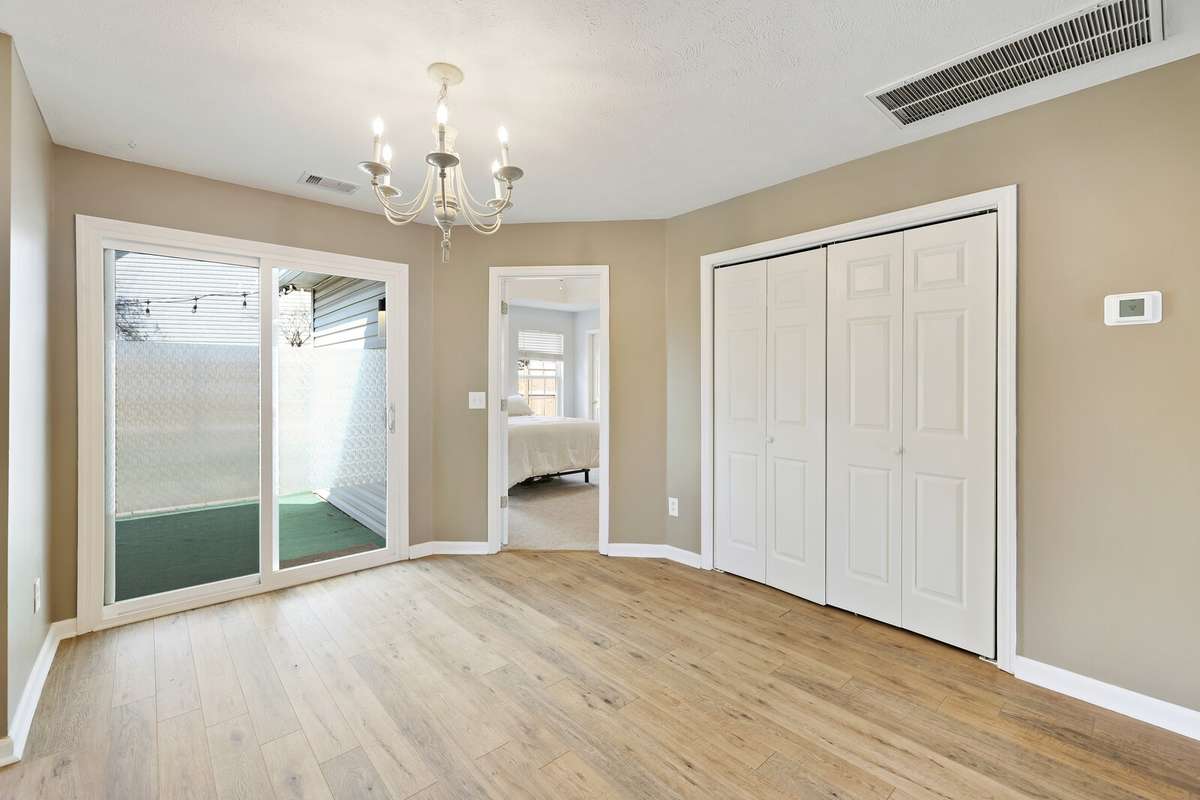 Formal dining area