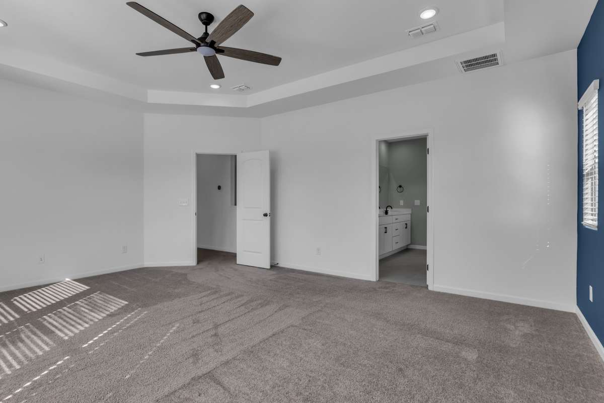 Primary bedroom suite