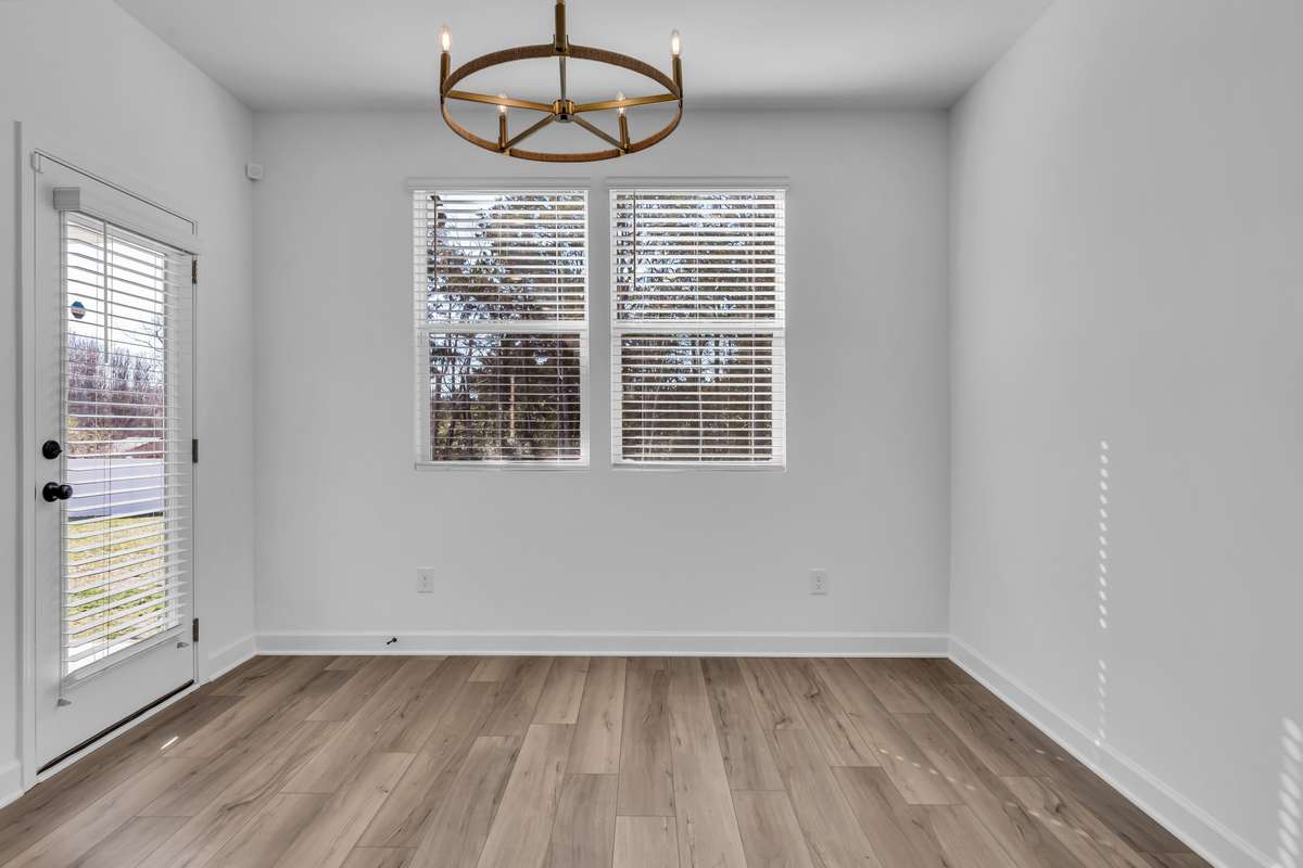 Breakfast nook - eat in kitchen & adjacent to the back patio.