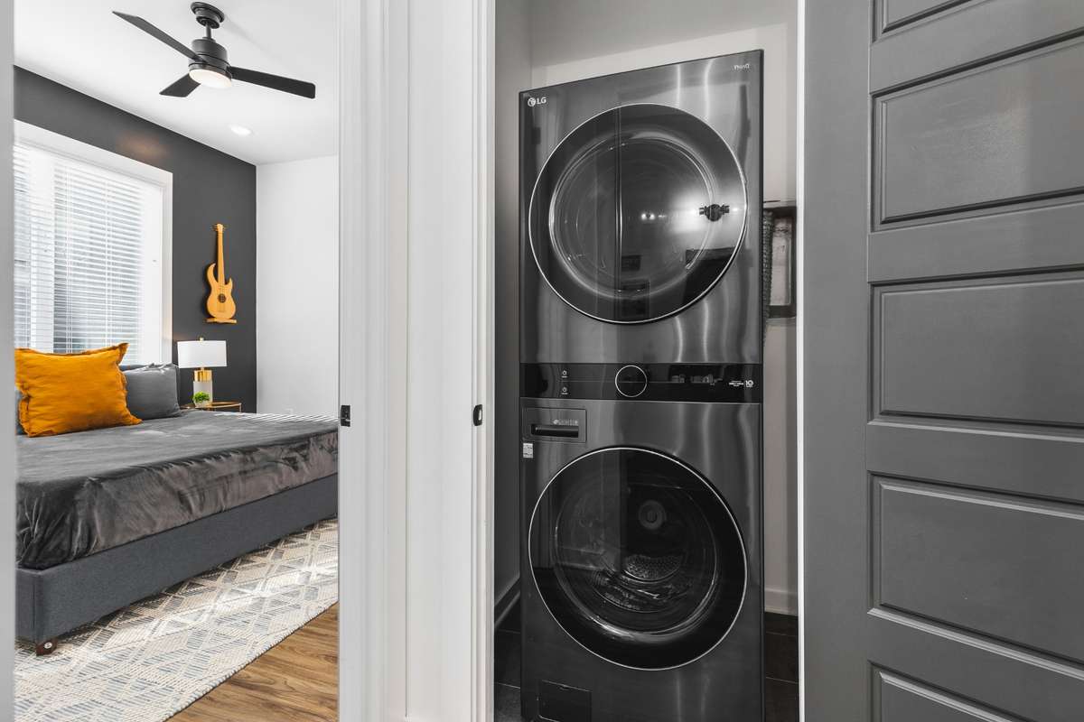 All appliances come with the sale, including a high end, full size washer and dryer