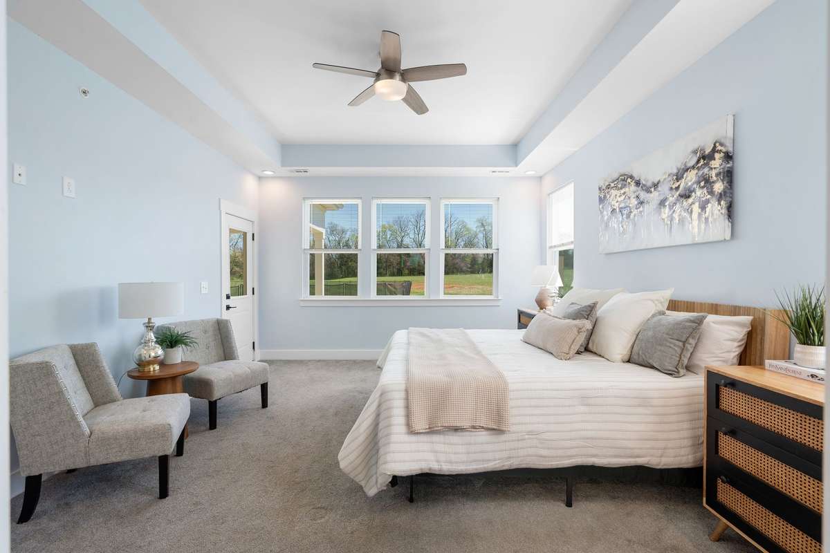 Soft natural light fills the room!