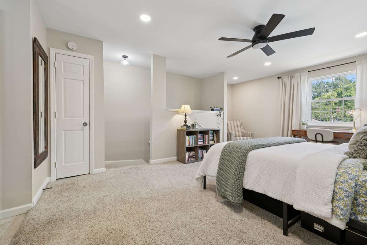 Updated ceiling fan.