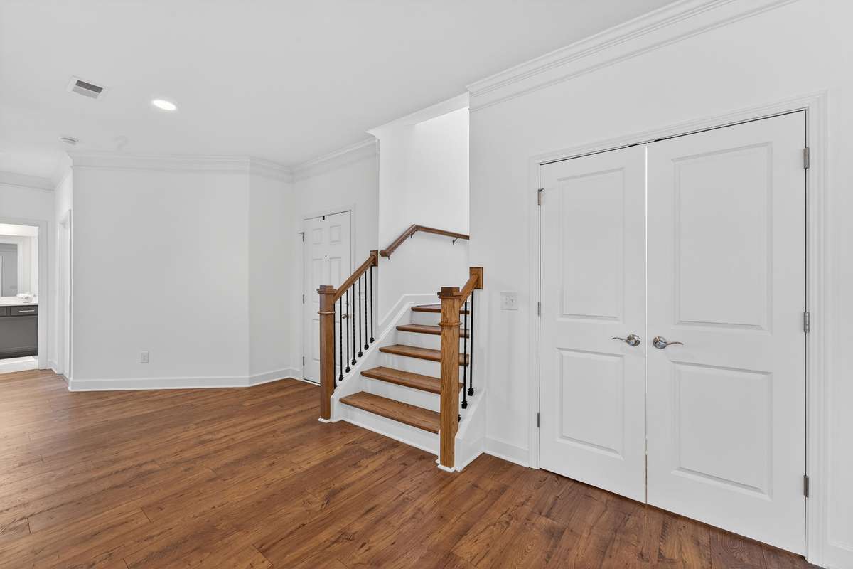 Foyer leading to upstairs