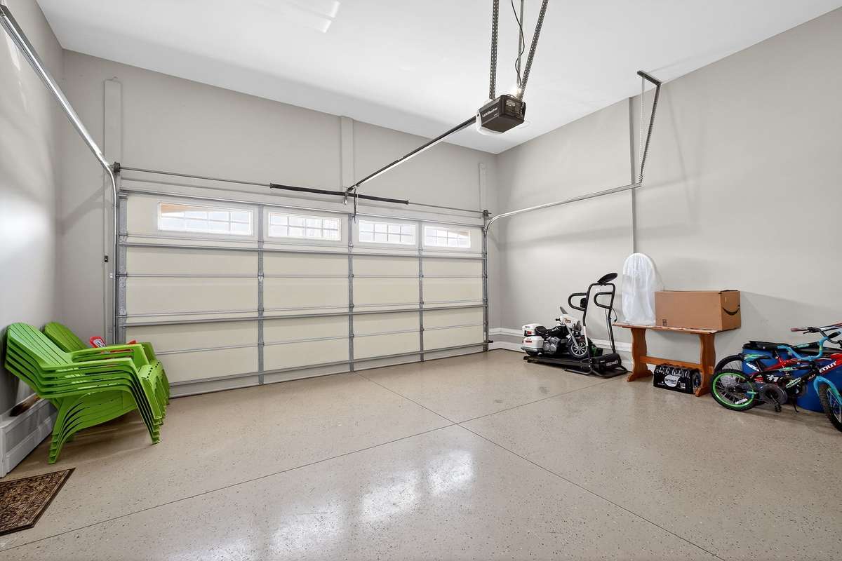 OVERSIZED TWO CAR MAIN LEVEL GARAGE