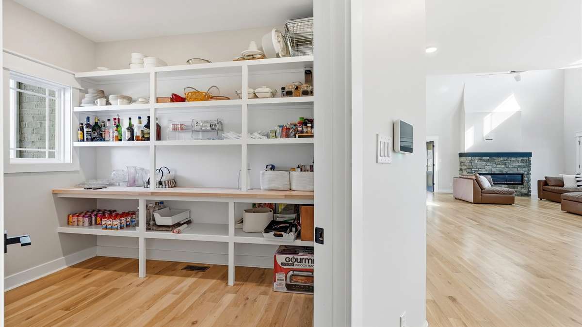Large walk in pantry