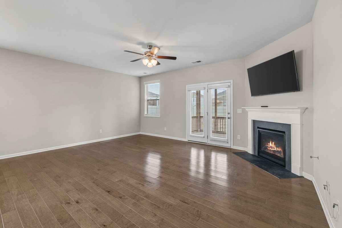Gas fireplace