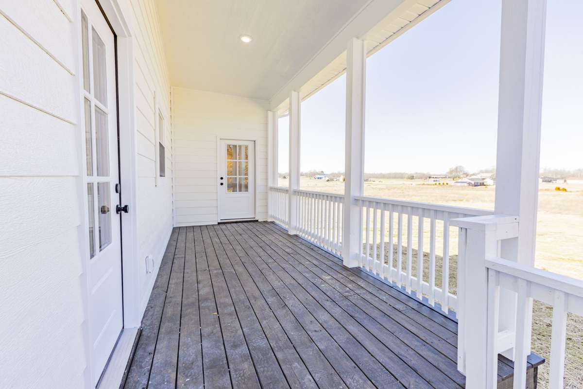 Stunning back porch.