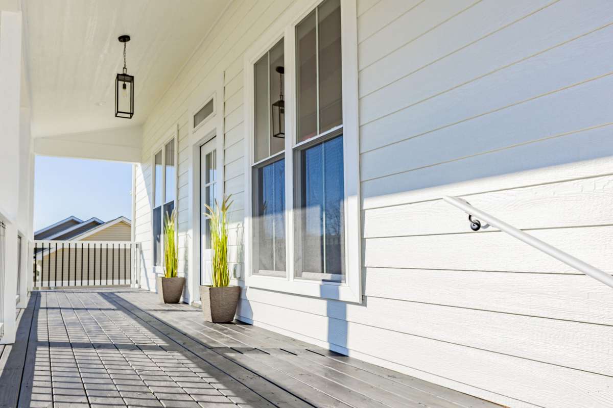 Stunning front porch.