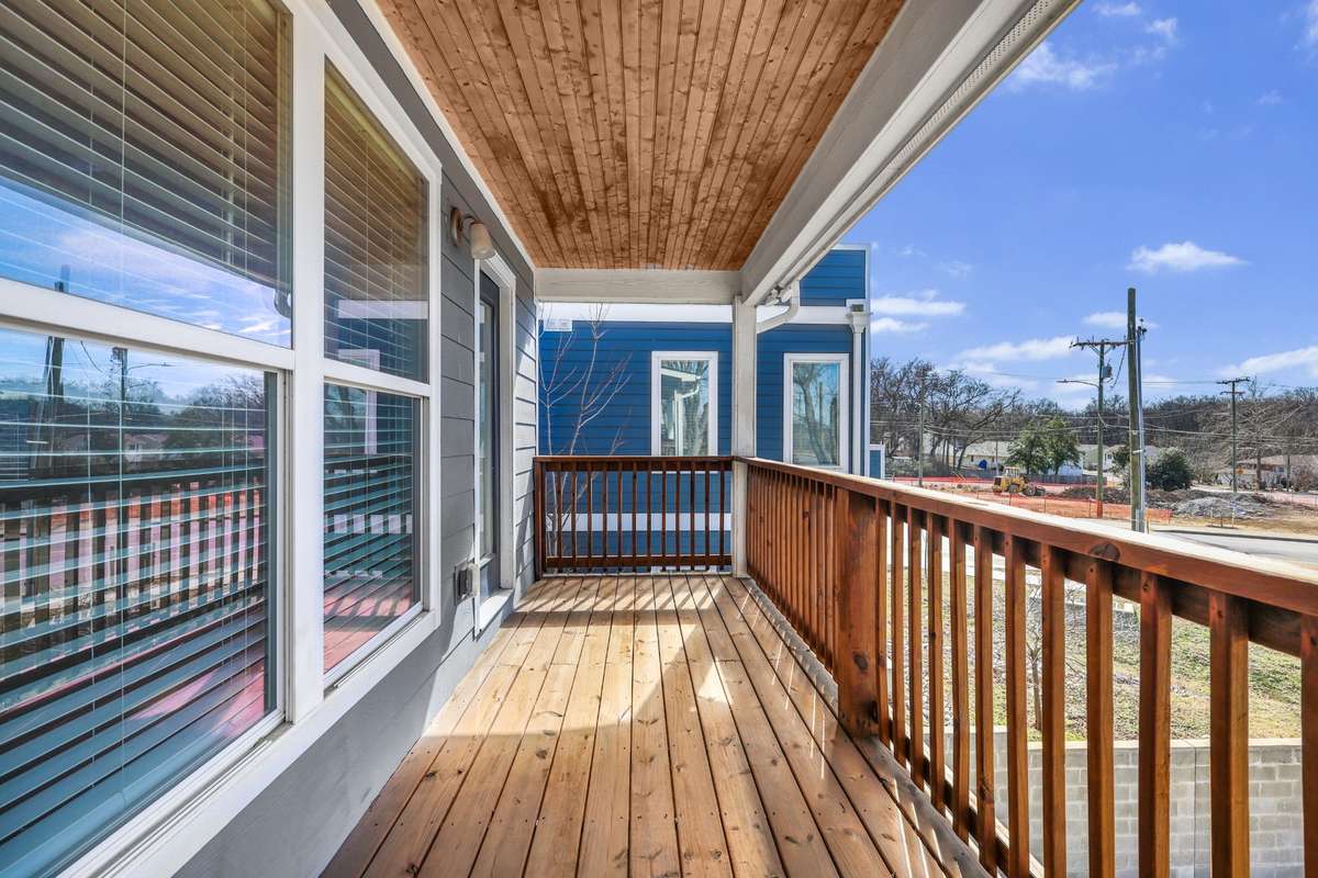 Second Floor Suite's Access to Covered Balcony