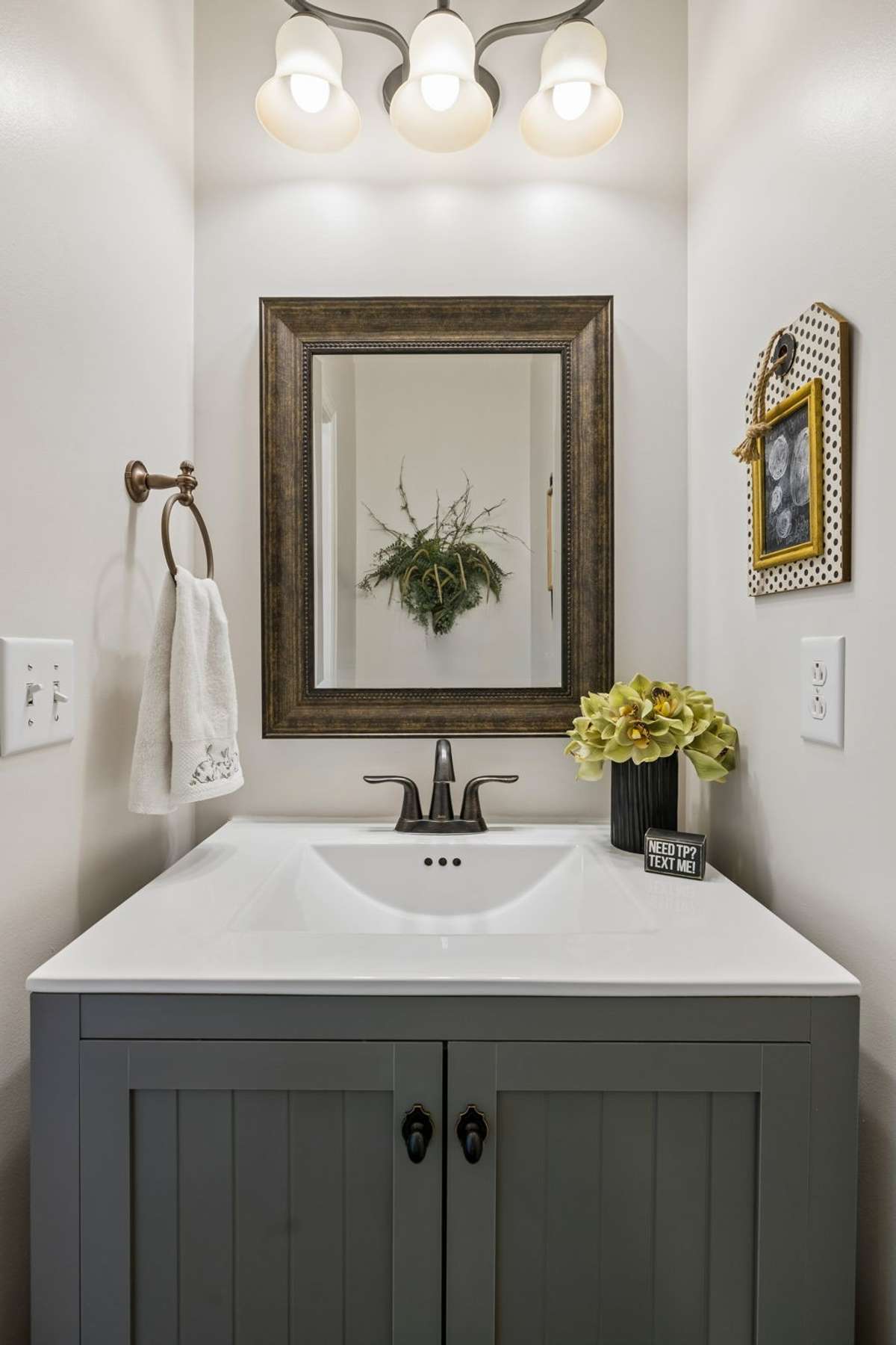 Guest half bath