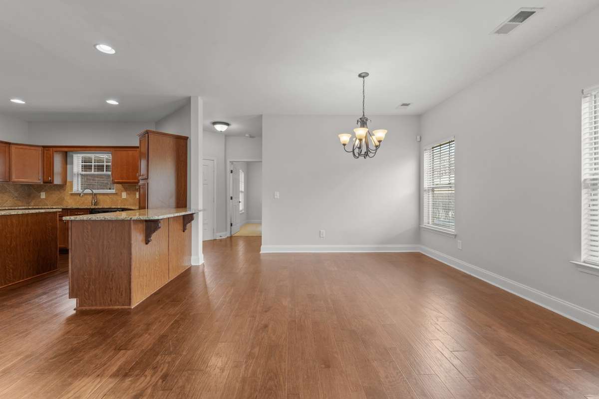 Kitchen and Living Room