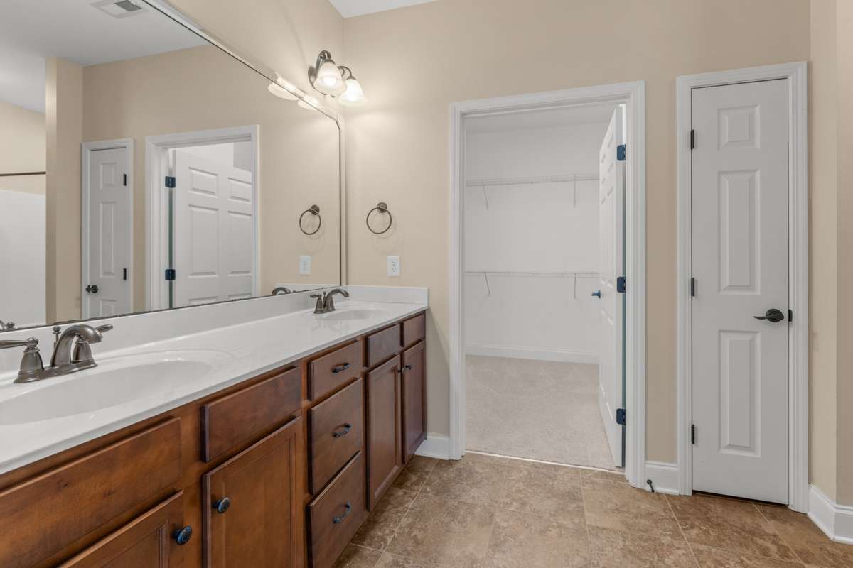 Master Bath with Double Vanity