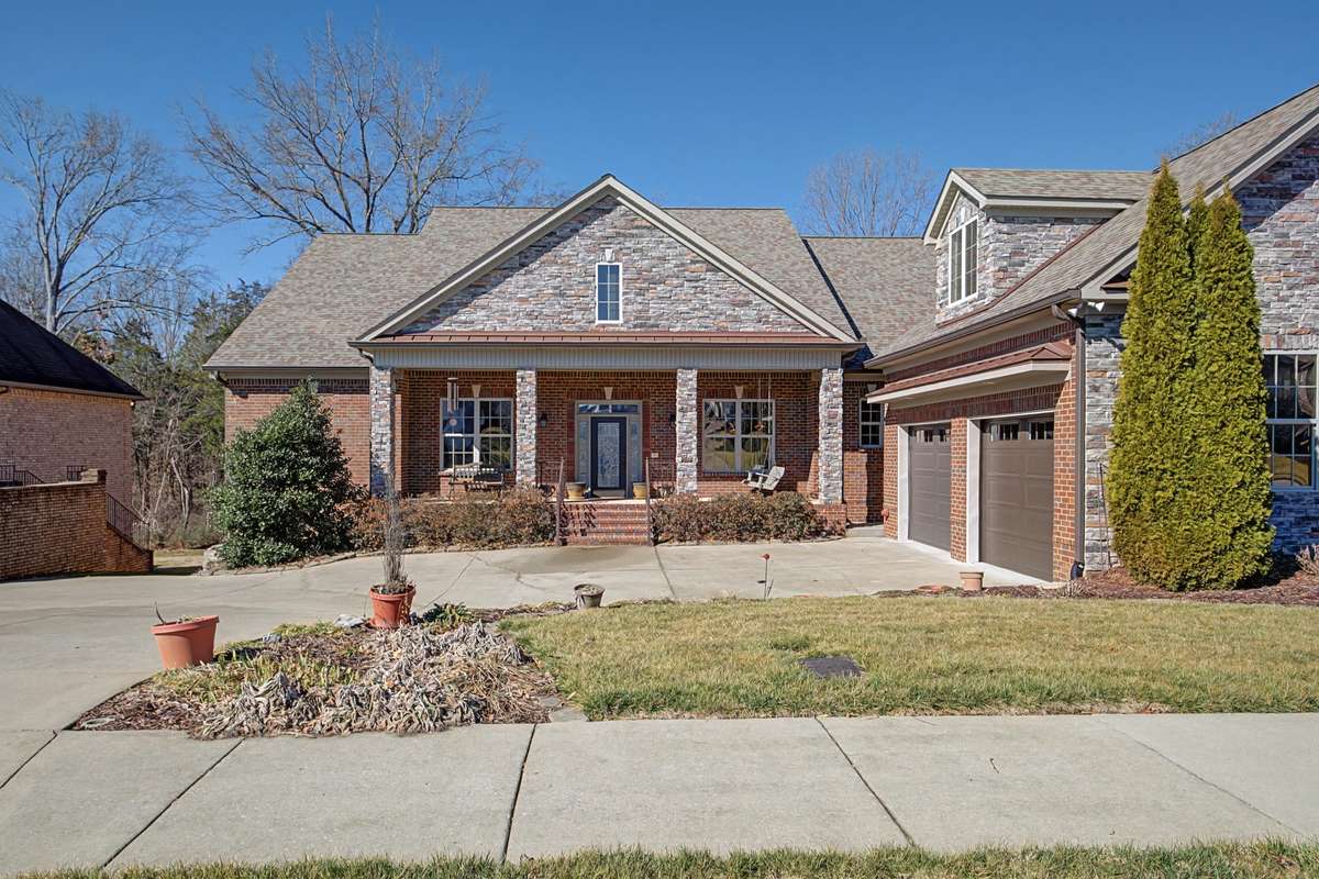 Beautiful custom brick and stone home in Aarons Cress