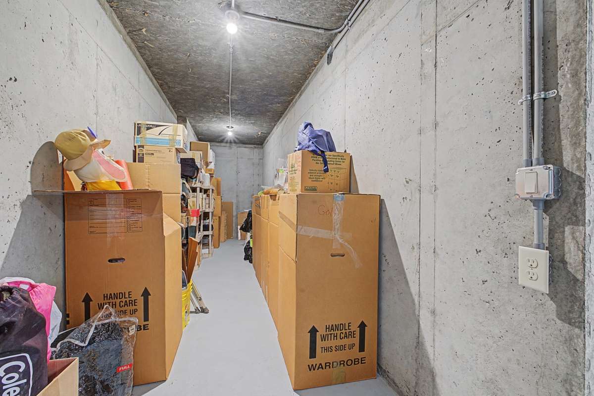 Large safe room in basement