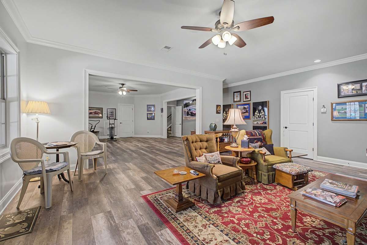 1500sqft of private living space with it's own entry and attached garage on basement level
