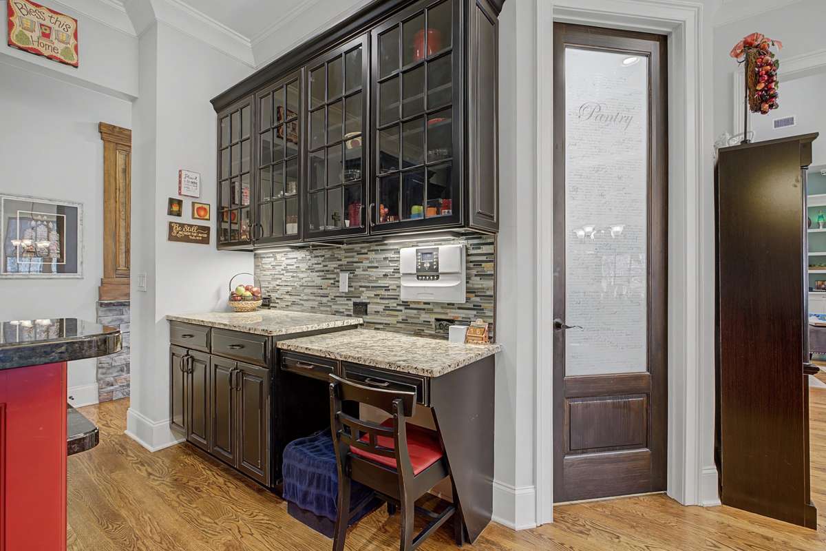 Custom pantry door