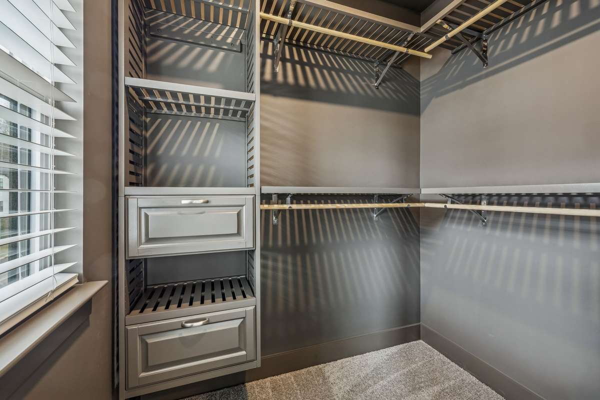 Primary Closet with Built-Ins