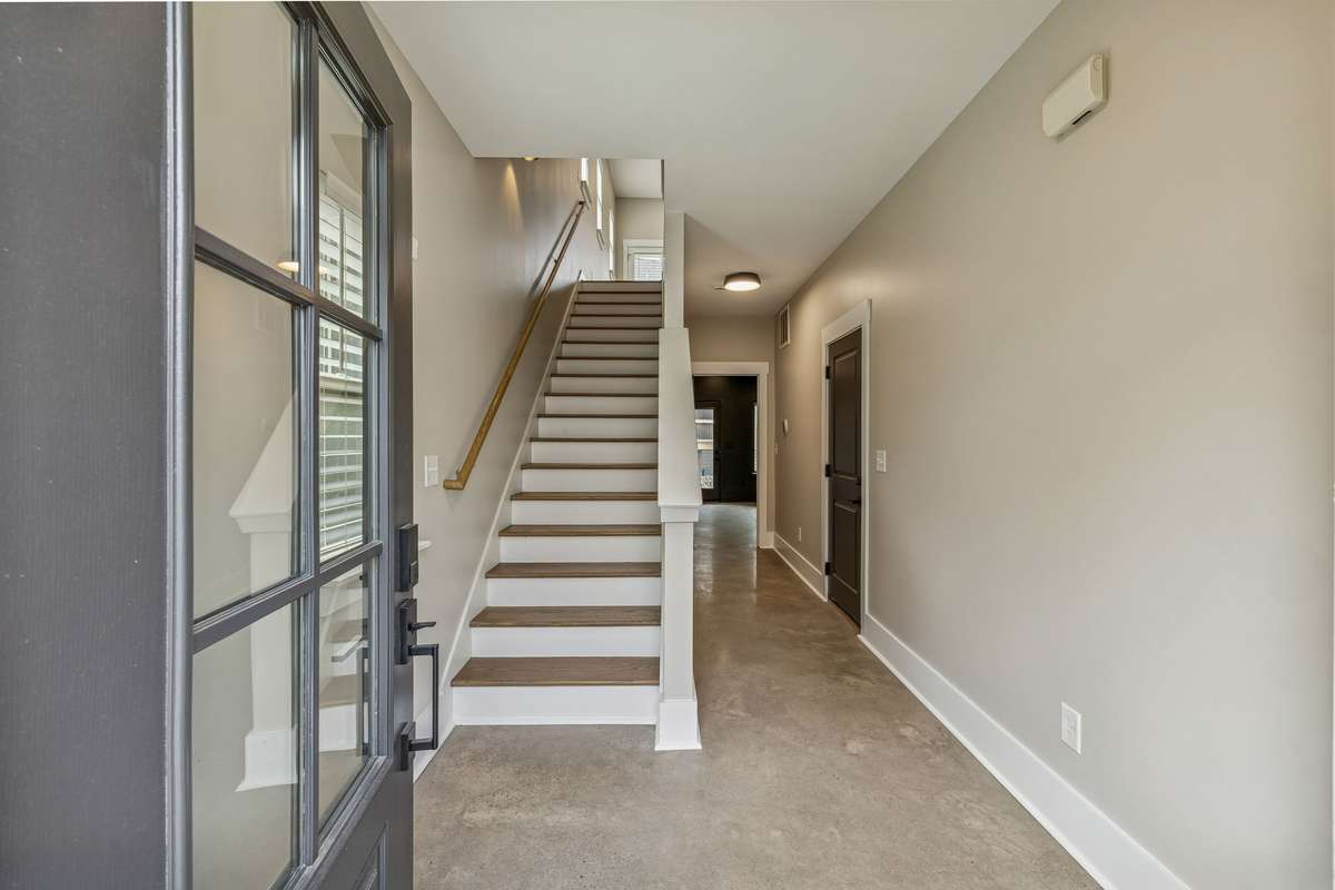 Come on in! Sealed Concrete Flooring on 1st Level