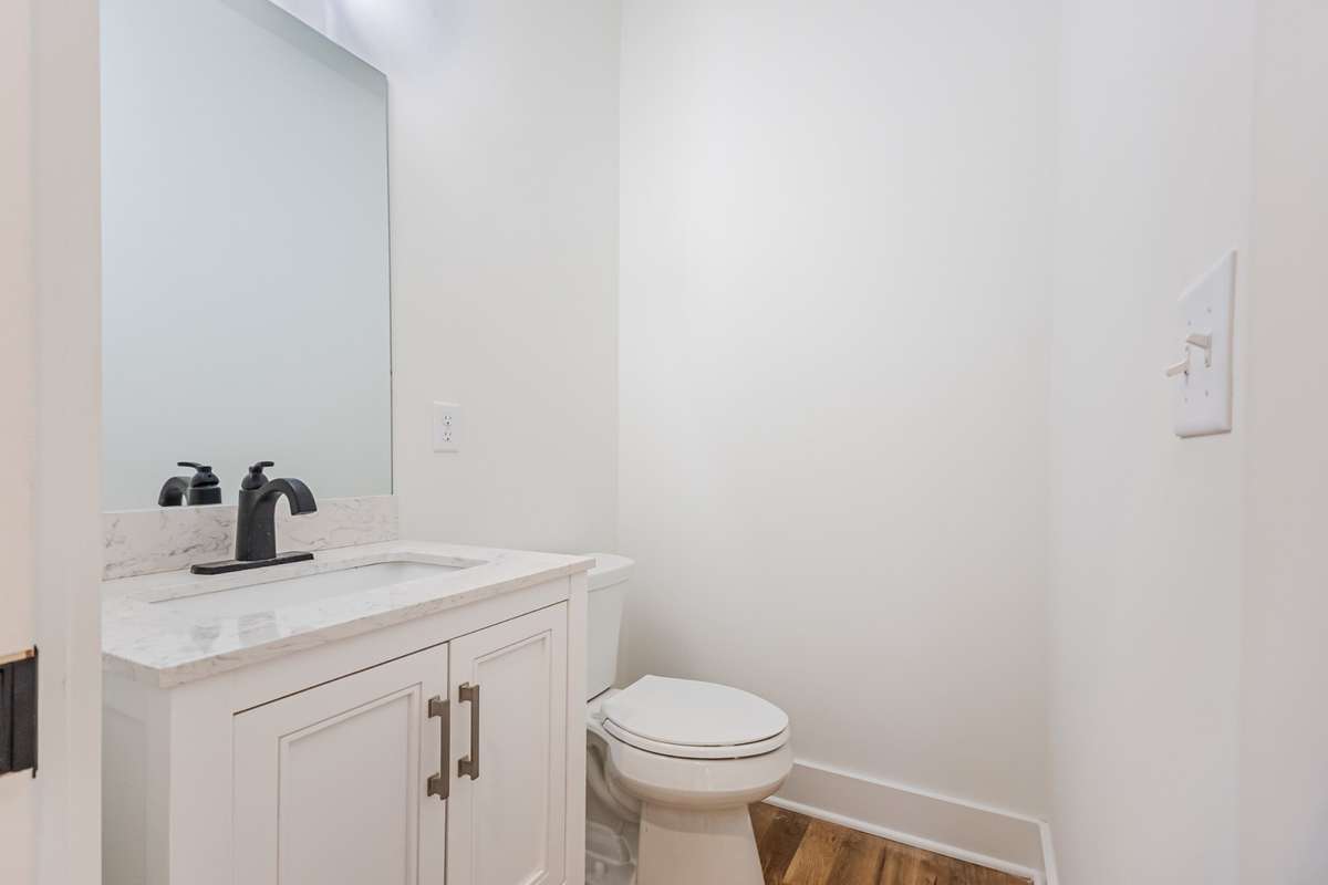 Main floor powder room.