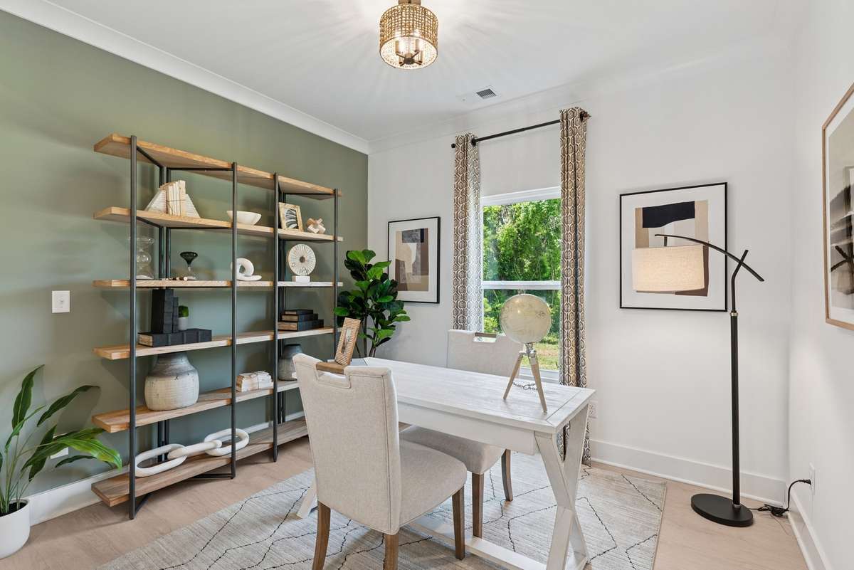 Home is under construction and all pictures are of a completed Whitley plan in a different community so finishes will vary.