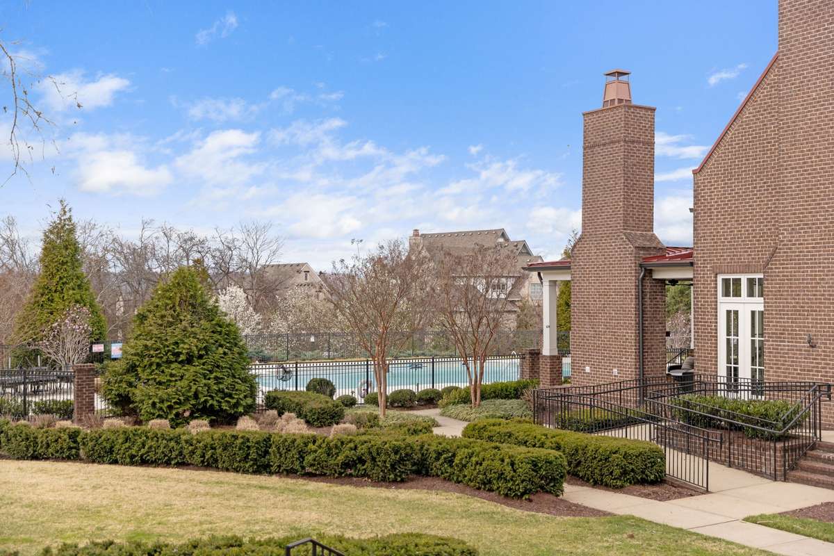 Witherspoon Amenities include a pool, playground, and walking trails that connect to the infamous Brentwood trail system