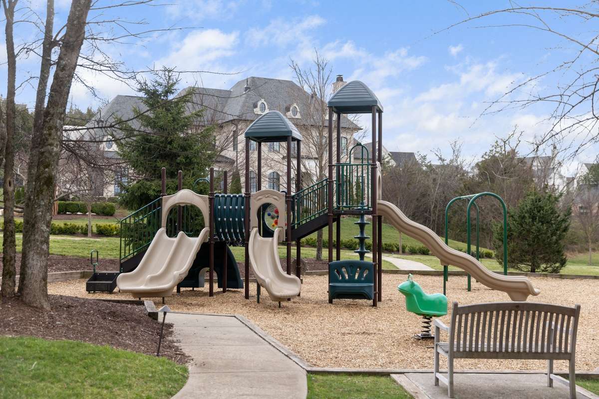 Witherspoon Amenities include a pool, playground, and walking trails that connect to the infamous Brentwood trail system