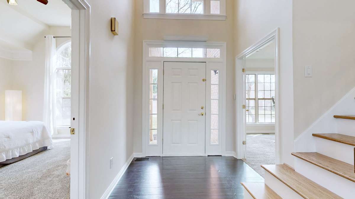 Primary bedroom on main level.