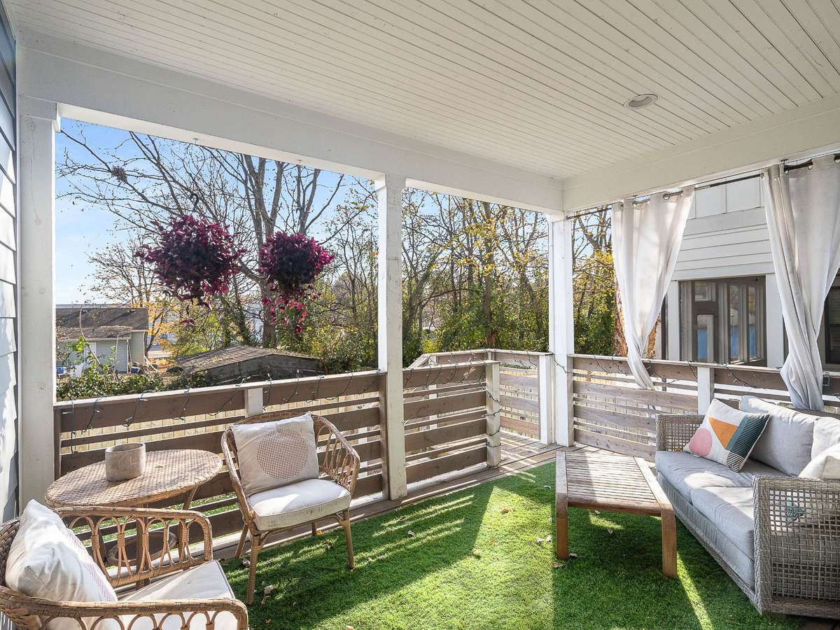 Enjoy quiet evenings on your porch