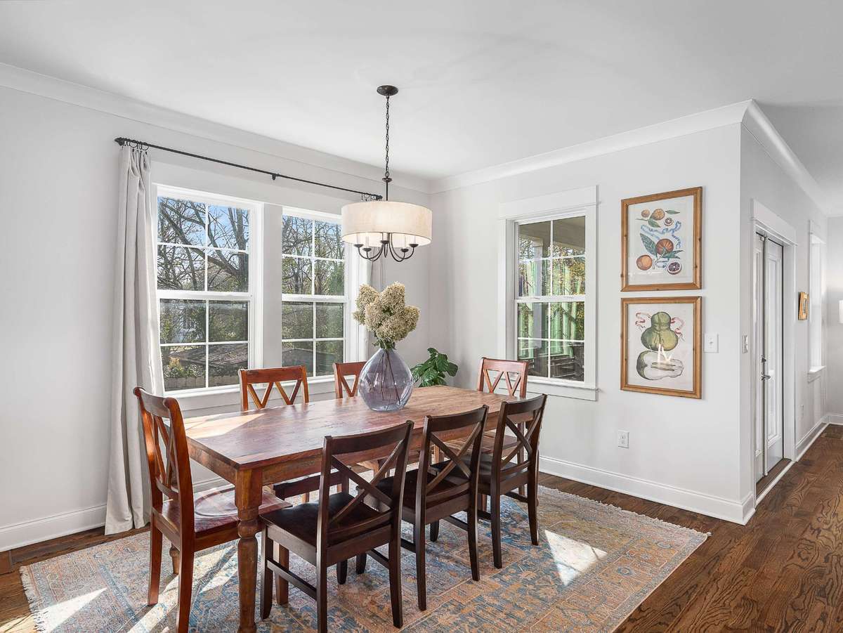 Informal dining space