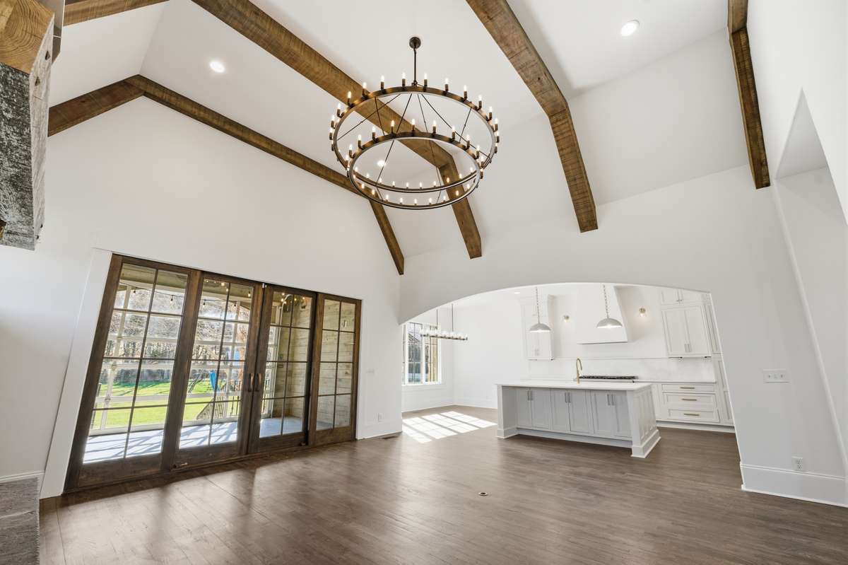 Family room to kitchen