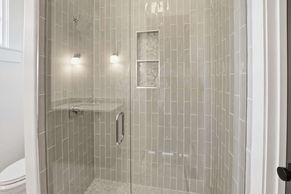 downstairs secondary bedroom shower