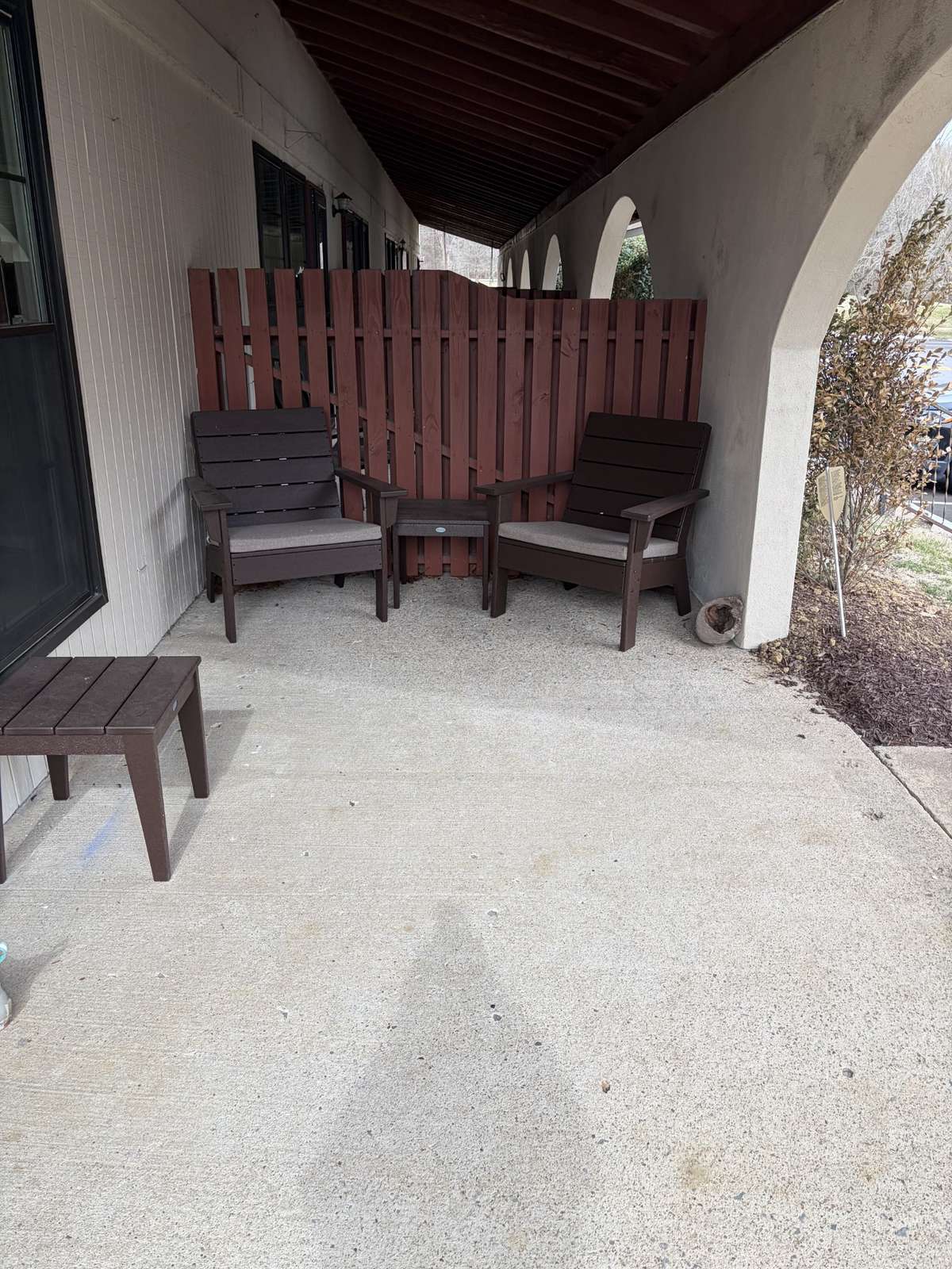 Front covered porch