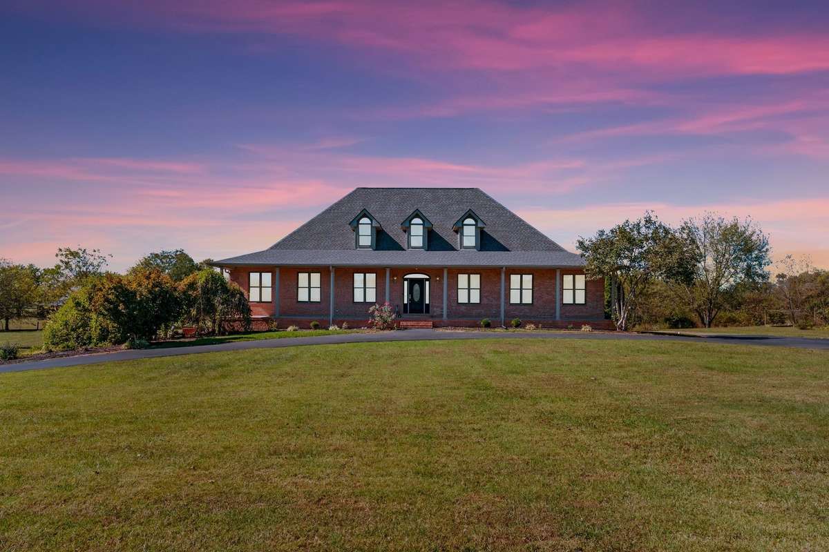 Beautiful home nestled on 1.37 acres of land.