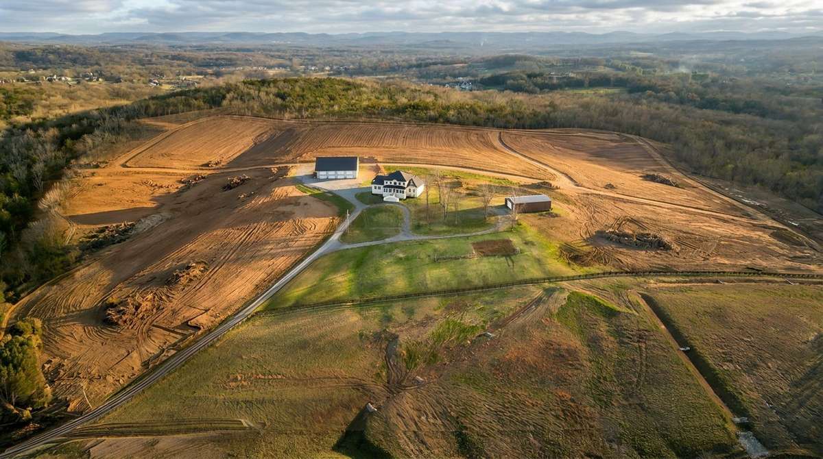 Proposed clearing for development