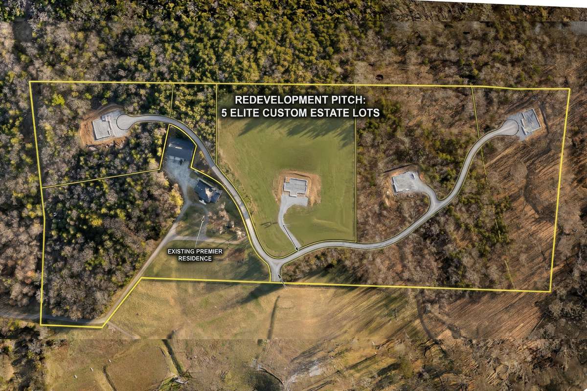Proposed estate lot development