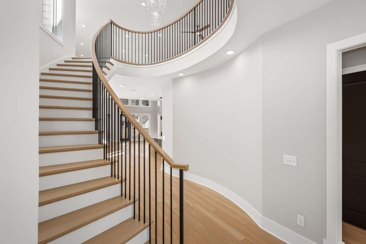 Beautiful Curved Staircase