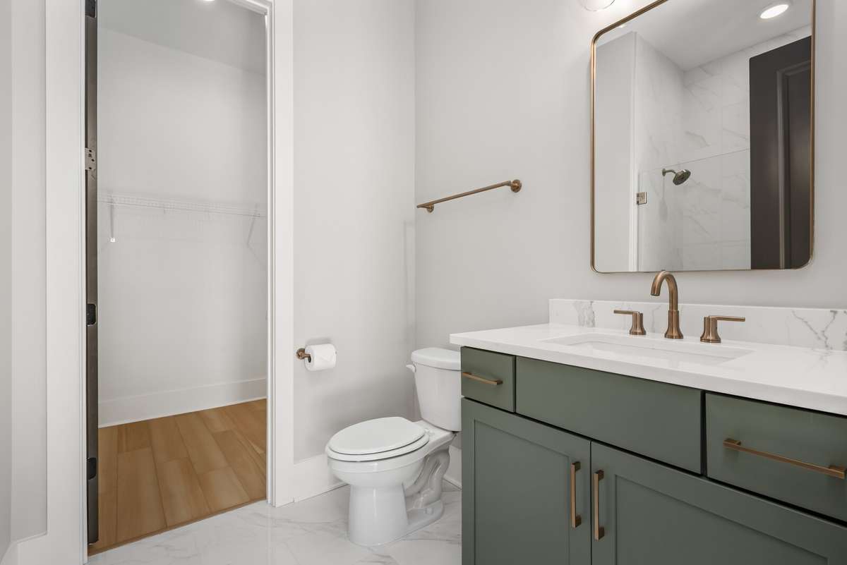 Upgraded Walk in Shower in the attached bath
