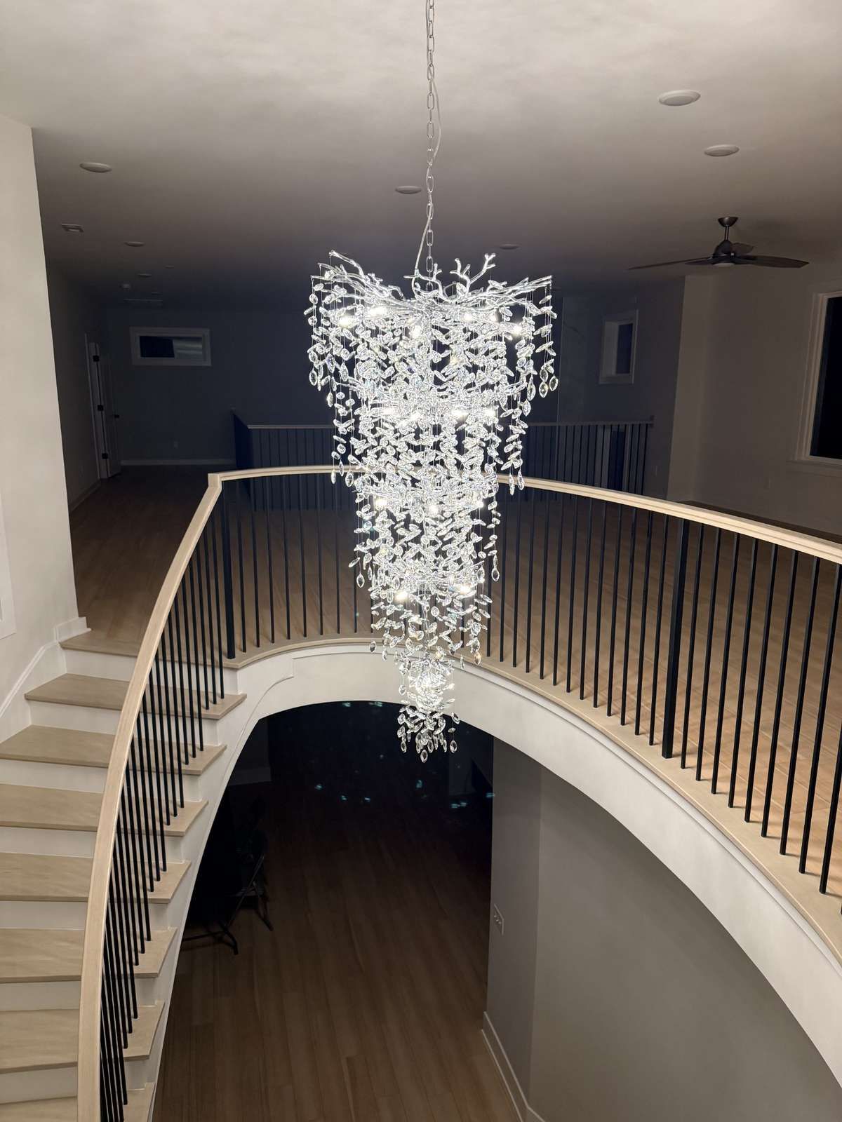 Stunning Crystal Chandelier added post close