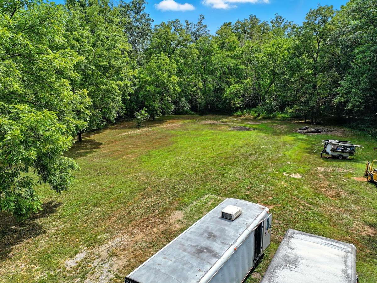 Plenty cleared space for bonfires, camping or playing fetch with your furry family members.