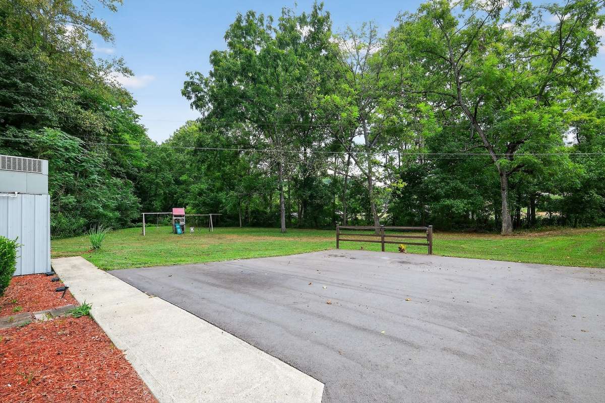 Lots of paved parking spots