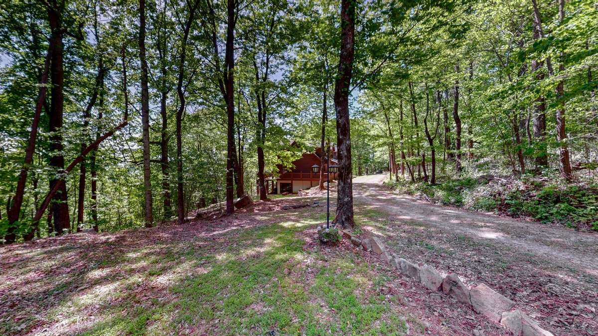 Explore the 29+ acres which offers trails, wildlife, spring creek, and mountainside.